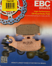 EBC 1 Pair Sintered R Series Heavy-Duty Brake Pads MPN FA413R