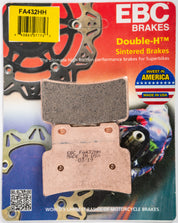 EBC 1 Pair Sintered HH Race Formula Brake Pads MPN FA432HH