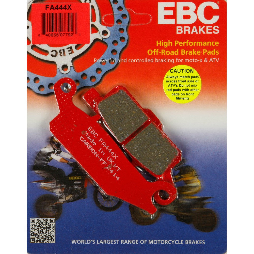 EBC 1 Pair Performance X-Series Carbon Brake Pads MPN FA444X