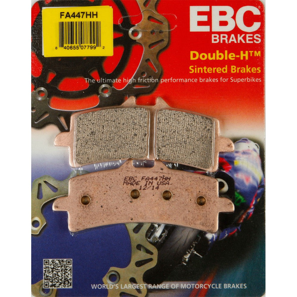 EBC 1 Pair Sintered HH Race Formula Brake Pads MPN FA447HH