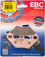 EBC 1 Pair SV Series Severe Duty Brake Pads MPN FA475SV