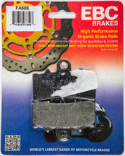 EBC 1 Pair Premium SFA Organic OE Replacement Brake Pads MPN FA606