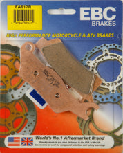 EBC 1 Pair Sintered R Series Heavy-Duty Brake Pads MPN FA617R