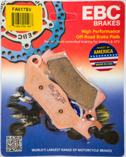 EBC 1 Pair SV Series Severe Duty Brake Pads MPN FA617SV