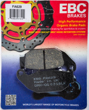 EBC 1 Pair FA Series Organic Replacement Brake Pads MPN FA629