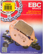 EBC 1 Pair Sintered HH Race Formula Brake Pads MPN FA629R