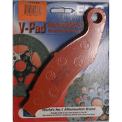 EBC 1 Pair V-Pad Semi-Sintered Touring Brake Pads For Harley Davidson Tri Glide 2015-2023