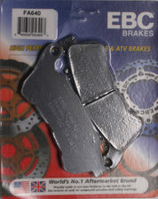 EBC 1 Pair Premium SFA Organic OE Replacement Brake Pads MPN FA640