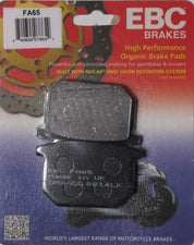 EBC 1 Pair Premium SFA Organic OE Replacement Brake Pads MPN FA65