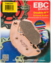 EBC 1 Pair Sintered HH Race Formula Brake Pads MPN FA663HH