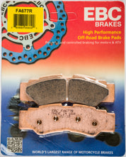 EBC 1 Pair Sintered R Series Heavy-Duty Brake Pads MPN FA677R