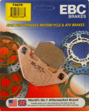 EBC 1 Pair Sintered R Series Heavy-Duty Brake Pads MPN FA67R
