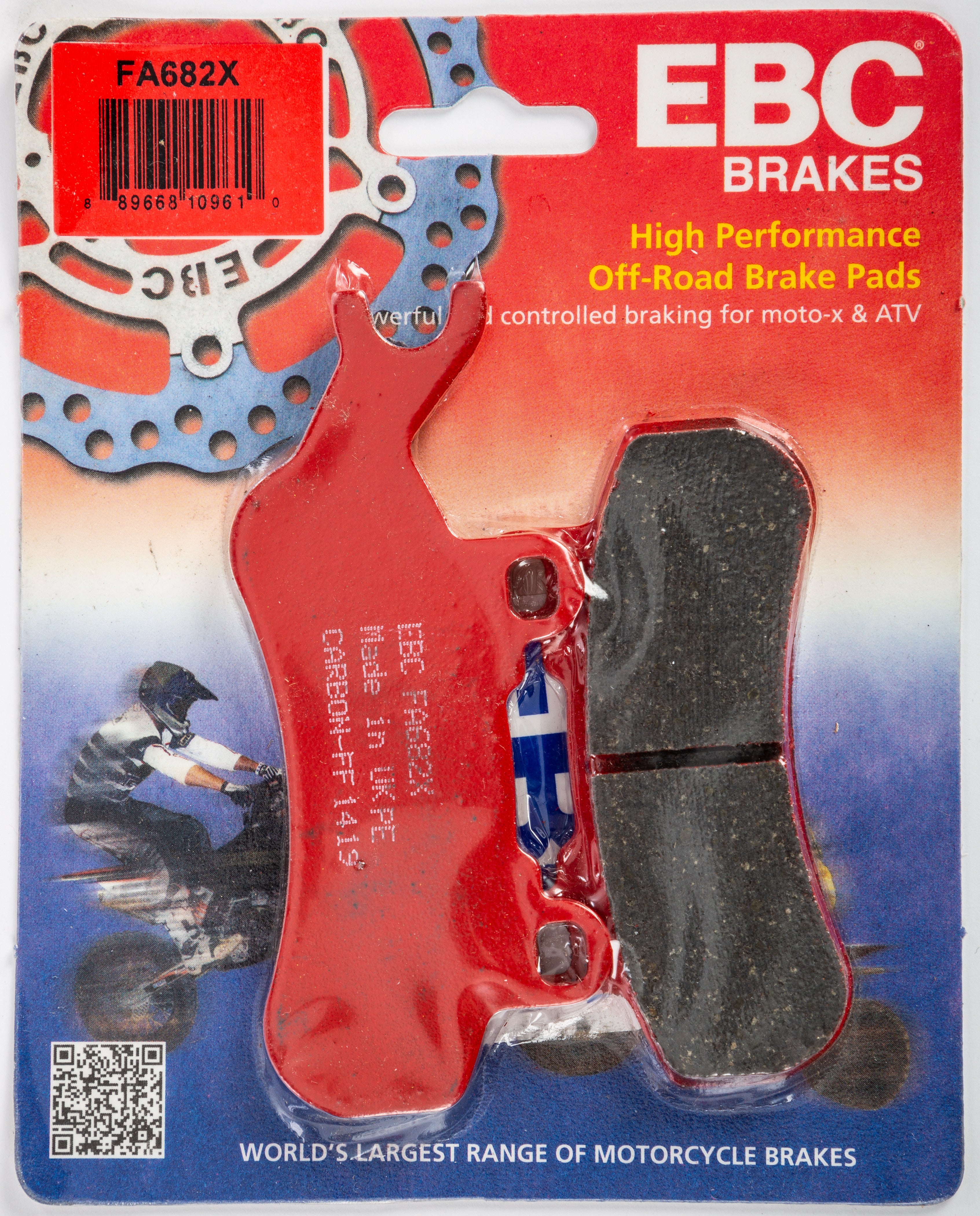 EBC 1 Pair Performance X-Series Carbon Brake Pads MPN FA682X