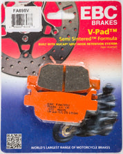 EBC 1 Pair V-Pad Semi-Sintered Touring Brake Pads MPN FA698V