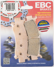 EBC 1 Pair SV Series Severe Duty Brake Pads MPN FA701SV