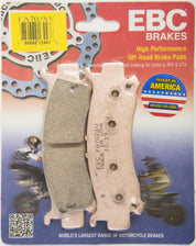 EBC 1 Pair SV Series Severe Duty Brake Pads MPN FA702SV