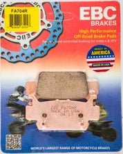 EBC 1 Pair Sintered R Series Heavy-Duty Brake Pads MPN FA704R