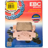 EBC 1 Pair Sintered R Series Heavy-Duty Brake Pads MPN FA704R