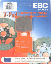 EBC 1 Pair V-Pad Semi-Sintered Touring Brake Pads MPN FA76V