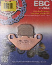 EBC 1 Pair Sintered R Series Heavy-Duty Brake Pads MPN FA83R