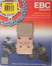 EBC 1 Pair Sintered R Series Heavy-Duty Brake Pads MPN FA84/3R