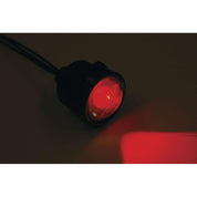 Letric Lighting Royal Flush Mount G2 LED 3-Wire, 1", Black/Red/Amber