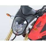 Kit adaptador de intermitentes delanteros negros R&G Racing para Honda CB500F 2013-2019
