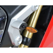 R&G Racing Black Front Indicator Adapter Kit For 2013-2019 Honda CB500F