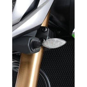 R&G Racing Black Front Indicator Adapter Kit FAP0004BK