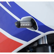 R&G Racing Black Front Indicator Adapter Kit For 2015-2020 Honda CBR300R