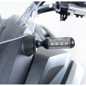 R&G Racing Black Front Indicator Adapter Kit For 2018-2020 Honda NC750X