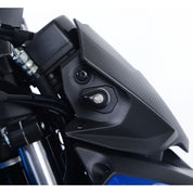 R&G Racing Black Indicator Adapters For 2017-2024 Suzuki GSX-S125 FAP0023BK