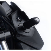 R&G Racing Black Indicator Adapters For 2017-2024 Suzuki GSX-S125 FAP0023BK