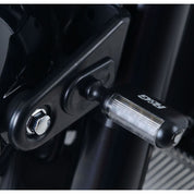 R&G Racing Black Front Indicator Adapter Kit For 2018-2024 Kawasaki Z900RS