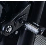 Kit adaptador de intermitentes delanteros negros R&G Racing para Kawasaki Z900RS 2018-2024