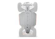 Rival Central Aluminum Skid Plate For Polaris Ranger 1000 / 1000 XP / EPS