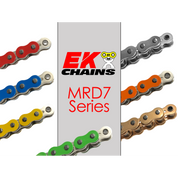 EK 520-MRD7 MX Drive Chain - 120 Links (Specify Color) Clip Master Link