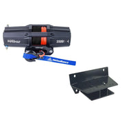 Viper V2 UTV Winch Kit 4500 lb Standard Spool With 40 Feet Black Synthetic Rope With Mount For John Deer Gator RSX 850i/XUV 550/590i 2013-2021