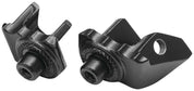 Kuryakyn Front Splined Adaptor Mounts for Cruisers Black
