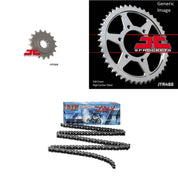 530ZVM-X Natural, Front & Rear Sprocket Kit for KAWASAKI ZRX1200 2001-2005