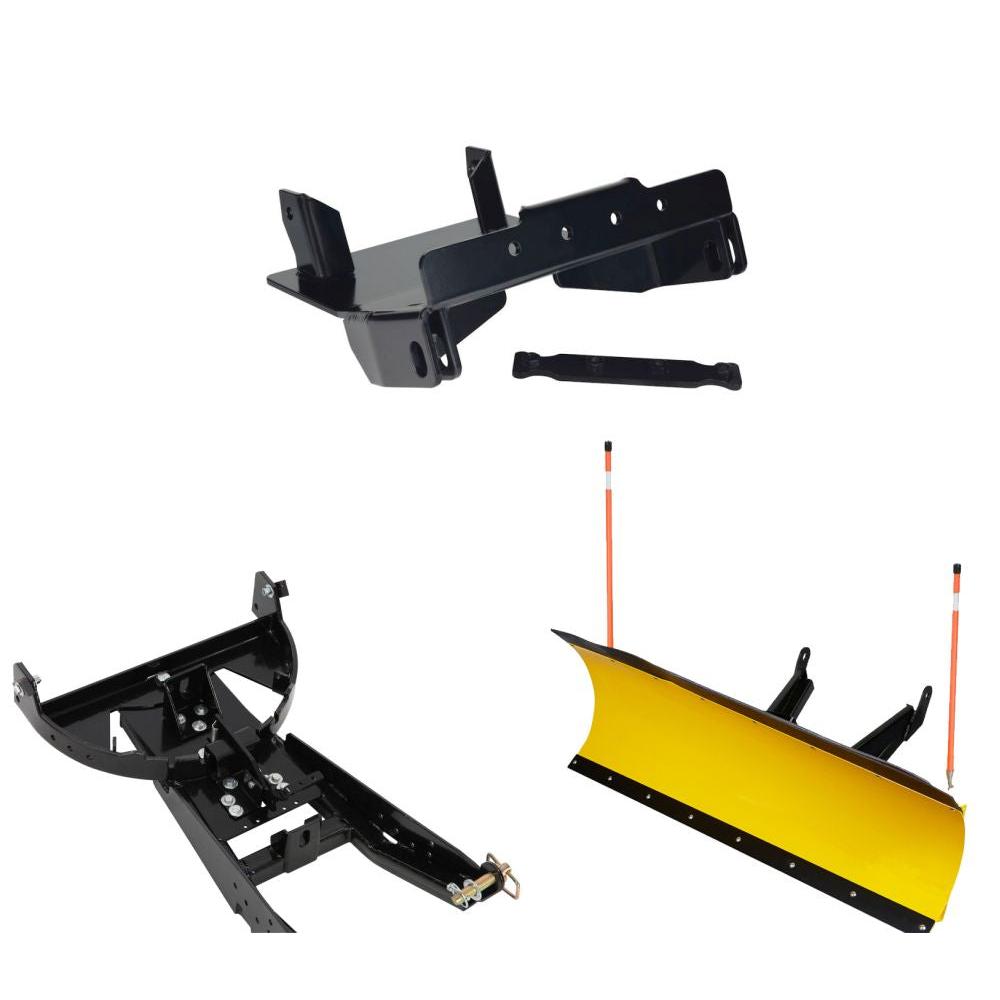 Denali UTV Snow Plow Kit For Yamaha Wolverine X4 YXF85 4x4 2018-2019