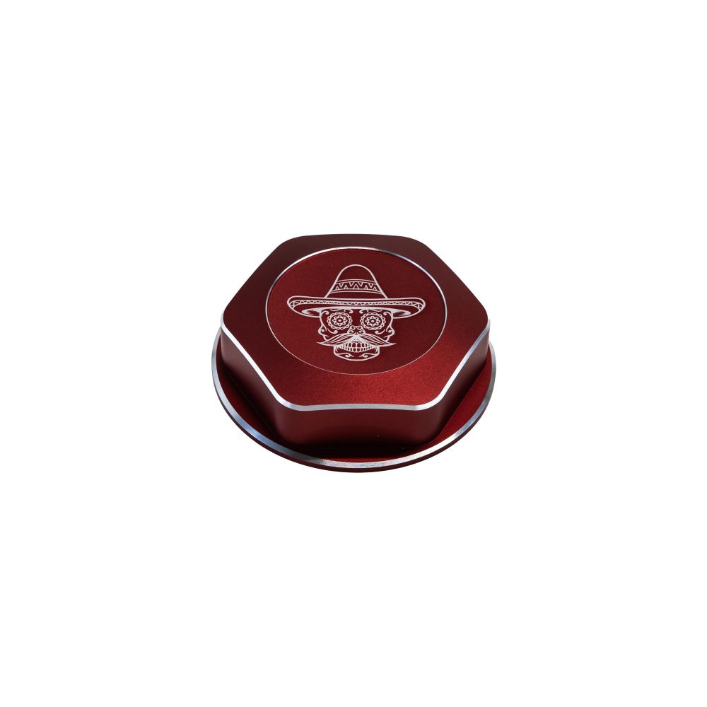 RJWC El'Braaapo Billet Aluminum Gas Cap For Can Am Outlander & Renegade + Polaris Sportsman & Scrambler