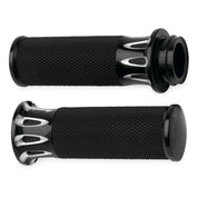 Harley FLHX Street Glide 2006-2007Deep Cut Fusion Grips Black by Arlen Ness