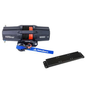 Viper V2 UTV Winch Kit 3500 lb Standard Spool With 40 Feet Blue Synthetic Rope With Mount For Polaris Ranger Models 2020-2022