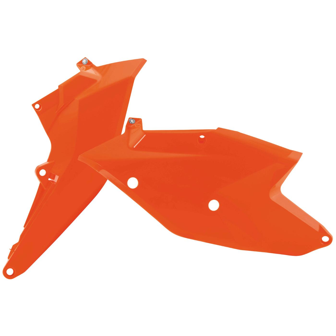 Acerbis 16 Orange Side Number Plate for KTM - 2421095226