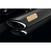 Vance & Hines 47429 40th Anniversary Shortshots Staggered Black Exhaust 14-19 XL