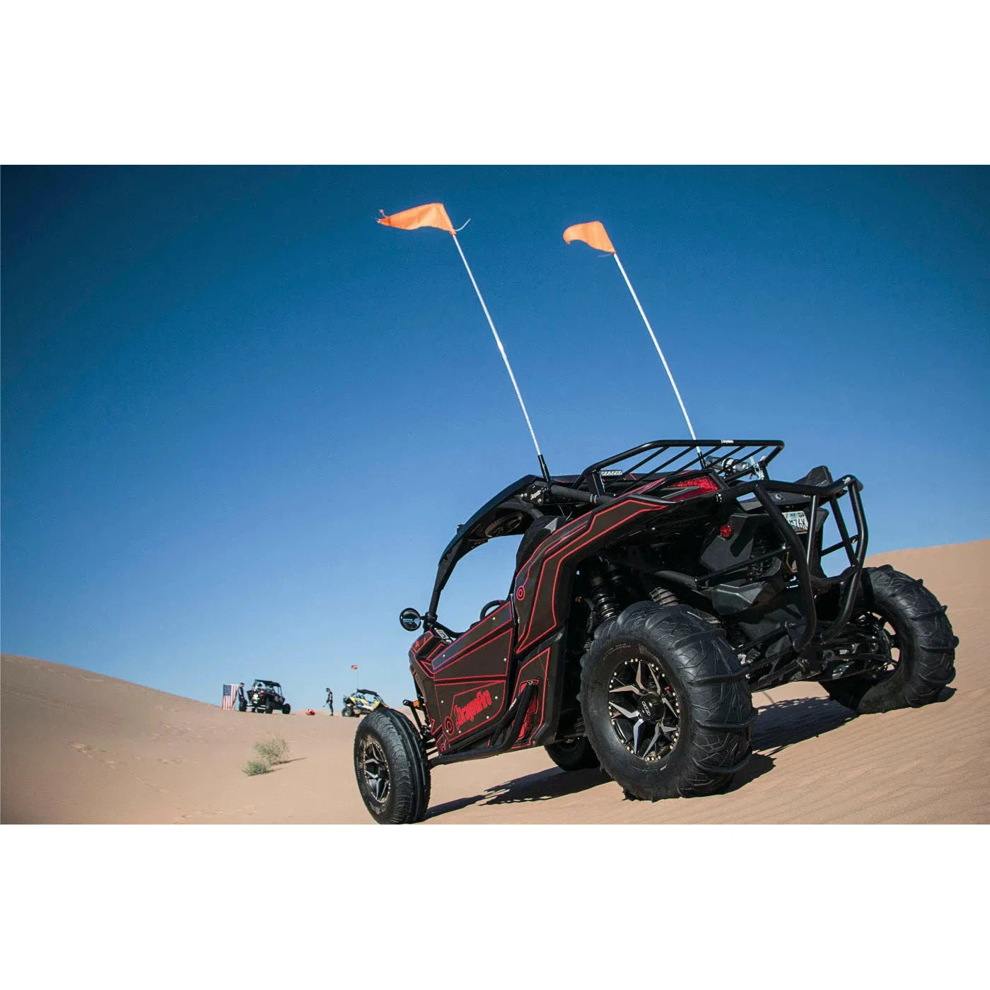 DragonFire Racing Bluetooth LED Light Whip with Quick-Release Mount - 6 ft. - 11-0019