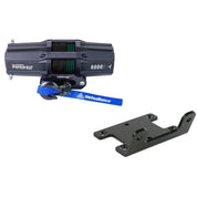 Viper V2 ATV Winch Kit 3500 lb Standard Spool With 40 Feet Blue Synthetic Rope With Mount For Yamaha Models 2007-2012