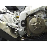 Tapón de chasis negro R&G Racing compatible con ambos lados para Aprilia RSV4 1100 Factory 2019-2020