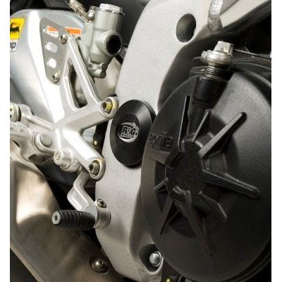 R&G Racing Black Frame Plug For 2011-2012 Aprilia RSV4 R APRC FI0032BK